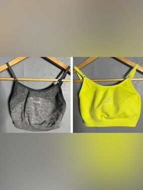 Gymshark bundle of two Flex Strappy Bras Size Small.
